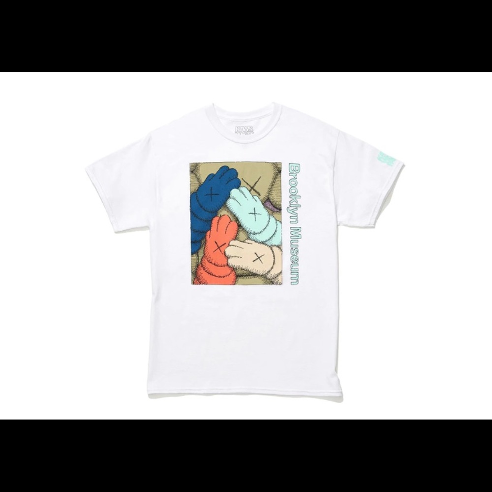 KAWS Brooklyn Museum limited edition T-shirt. Size small.